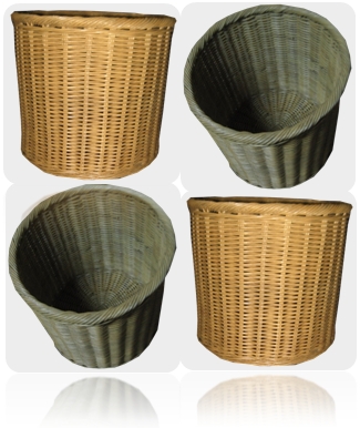Rattan basket dry waste